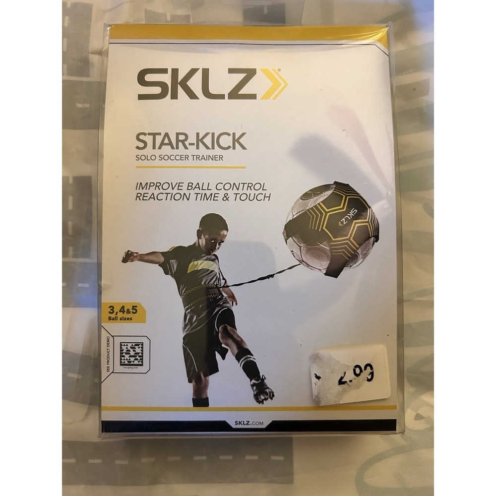 SKLZ Star-Kick Solo Soccer Trainer Training Aid for Ball Sizes 3, 4 & 5 New